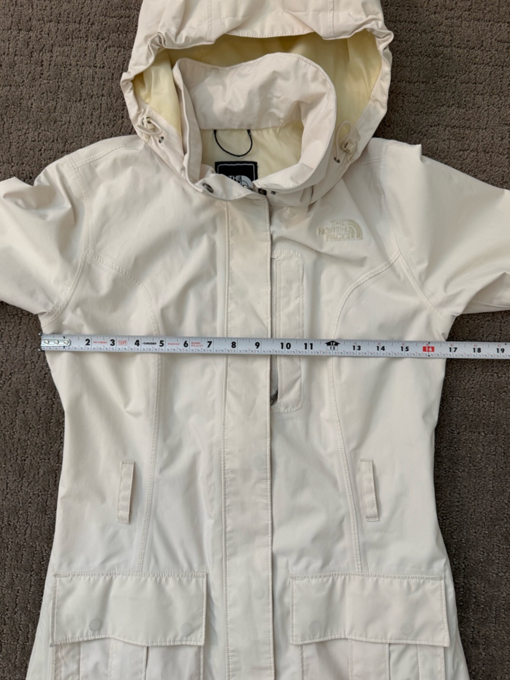 The North Face Waterproof Trench Coat, Size XS - Picture 6 of 8